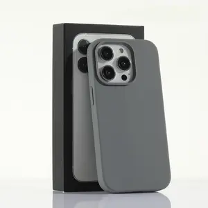 Large Hole Skin-Feel Liquid Silicone-like Phone Case iPhone 17 16 11 12 13 14 15 Pro Max Plus, drop-proof protective case,Skin-friendly Premium Handfeel, TPU Soft Cases, Shockproof Protective Cover, Colorful Candy Colors,Compatible with iPhone 17 Pro Max