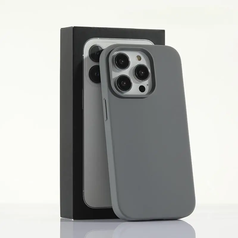 Large Hole Skin-Feel Liquid Silicone-like Phone Case, drop-proof protective case,Skin-friendly Premium Handfeel, TPU Soft Case, Shockproof Protective Cover, Colorful Candy Colors,Compatible with iPhone 17 Series 12 13 14 15 16 17 Pro Max 11