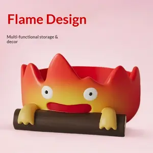 Caxi Desktop Storage Display Piece Ashtray, Wealth-Bringing Entryway Key Remote Control Object Placement, Home Decor Organizer, Resin Animal Sculptures, Home Decoration, Home Ornaments