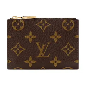 Louis Vuitton Lisa Monogram Coated Canvas Wallet for Women in Brown and Pink
