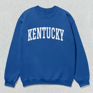 Kentucky Sweatshirt – Unisex Collegiate Crewneck, State Pride Sweater, Trendy College Style Pullover