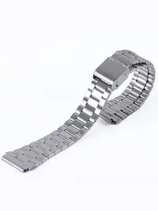 Stainless Steel Watch Band, Fashionable Watch Band for Men & Women, Watch Accessories for Casio, Ideal for Valentine's Day Gift