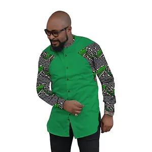 Ankara Shirt, African Men Clothing, African Men's Wear, Ankara Shirt...