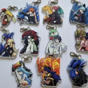 11 Ops Anime Champions Acrylic Keychain, Gifts for Fans