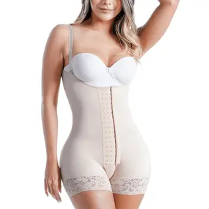 Fajas Sonryse TR66BF – Colombian Faja | Open-Bust Tummy Control