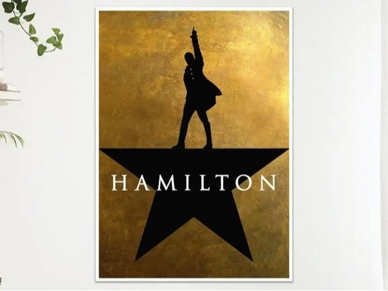 Hamilton Musical Movie Film Poster Print Wall Art Gift