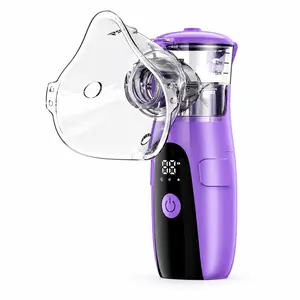 Portable Nebulizer with Self-Cleaning Mode,Rechargeable Nebulizer, Handheld Smart Nebulizer, USB-powered, , quiet operation, easy to use and maintain