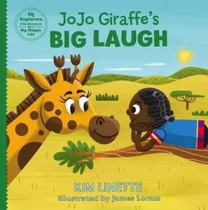 USED-Jojo Giraffe’s Big Laugh: Children's Book Series| Don’t Take Things Personally! | Books for kids | +2 years old | Gift for Boys & Girls | Bedtime Stories by Kim Linette (Hardcover)