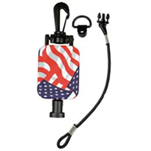 212 MAIN Stars and Stripes CB Mic Tether RT2-4212, Steel Nylon-Coated Automotive & Motorhome Parts Accessory