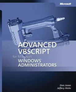 USED-Advanced VBScript for Microsoft Windows Administrators by Don Jones (Paperback)