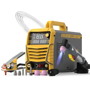 [fathersdaygift] TOOLIOM CUT-50-PRO Air Power Plasma Cutter 50Amp | High-Frequency Pilot Arc Plasma Cutting Machine | Dual Voltage 110/220V & Max 3/4" Clean Cut | IGBT Inverter Metal Cutter Equipment