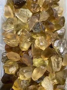 Raw Citrine (Natural) Crystal - Grade AA