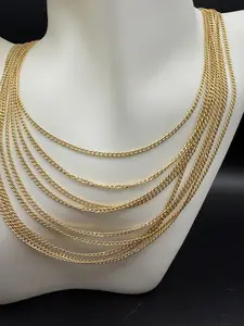 10K Gold Chain 2mm - Classic & Timeless 2mm Width Chain for Elegant Outfits & Versatile Use