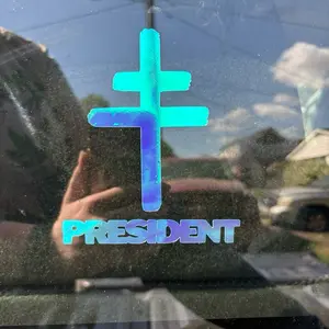 President inspired Vinyl Sticker/Decal available in all colors