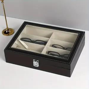 Used for glasses storage box, convenient for storing watches, glasses, jewelry and other items and tool storage box