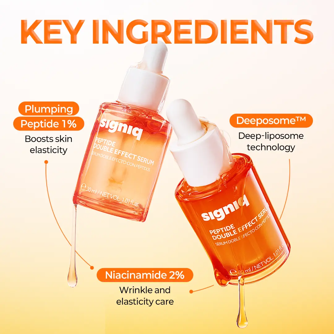 signiq official] Peptide Double Effect Serum | Shaking Jelly