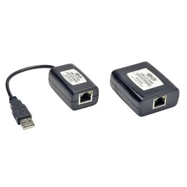 Tripp Lite B203-104-PNP 4-Port Plug-N-Play USB 2.0 Over Cat5-Cat6 Extender Hub with Transmitter, 4-Port Hub Receiver, 50m Range, Backwards Compatibility (Computers & Office Network Components), 4Port Hub Receiver