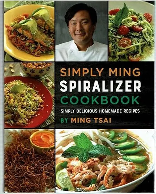 Used Tankobon Hardcover Book - Simply Ming Spiralizer Cookbook 2017 by Ming Tsai for Home Cooking, Easy Recipe, Dinner Recipe Ideas