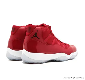 High Top Basketball Sneakers | Patent Leather & Fabric Upper | All Red Tone | White Midsole | Translucent Rubber Outsole | For Basketball Daily Street Wear