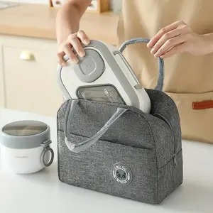 3-Piece Lunch Box Set, Reusable Insulated Food Container, Portable Bento Box for Office & School, Durable Lunch Bag Accessories