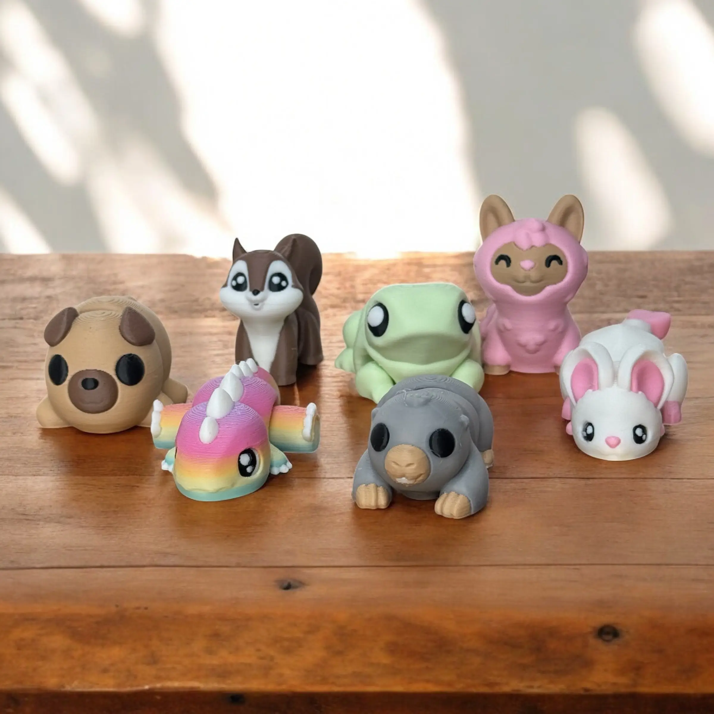 Platform Pals Series 1 Cute Articulating Characters Decor Movable Print