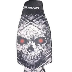 New Genuine Snap-On tools Burning Skull Bottle Koozie - Accessory
