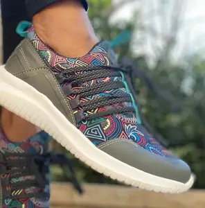 Black and Grey Runner Laces