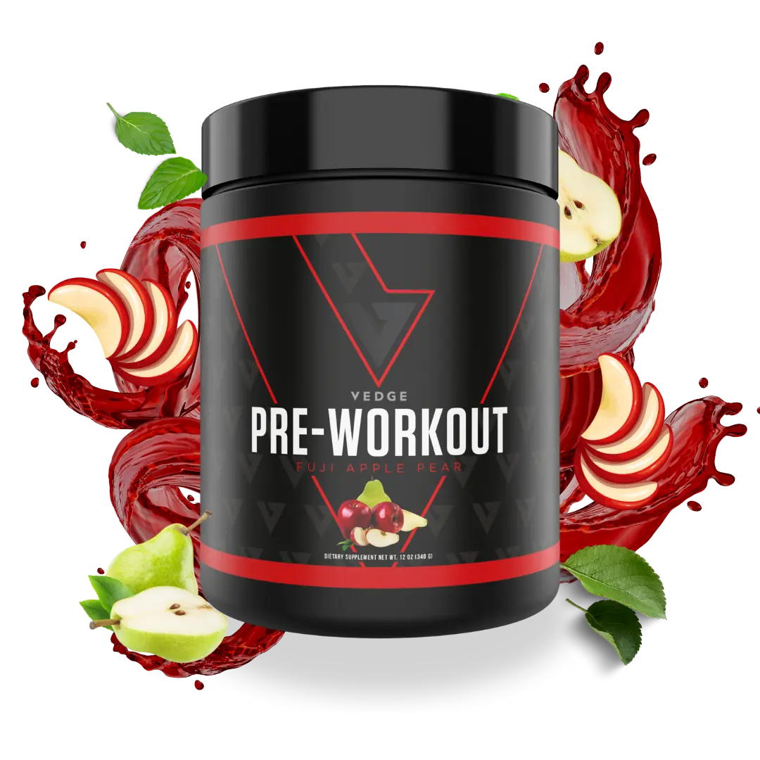 Vedge PRE-WORKOUT Healthcare Fitness Supplement for Optimum Athletic Performance with Premium Grade Ingredients Edible Dietary