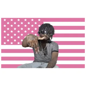 Chief Music Keef Flag Tapestry Wall Hanging Poster, Suitable for College Dorm, Cave, Bedroom, Living Room, Party Decoration
