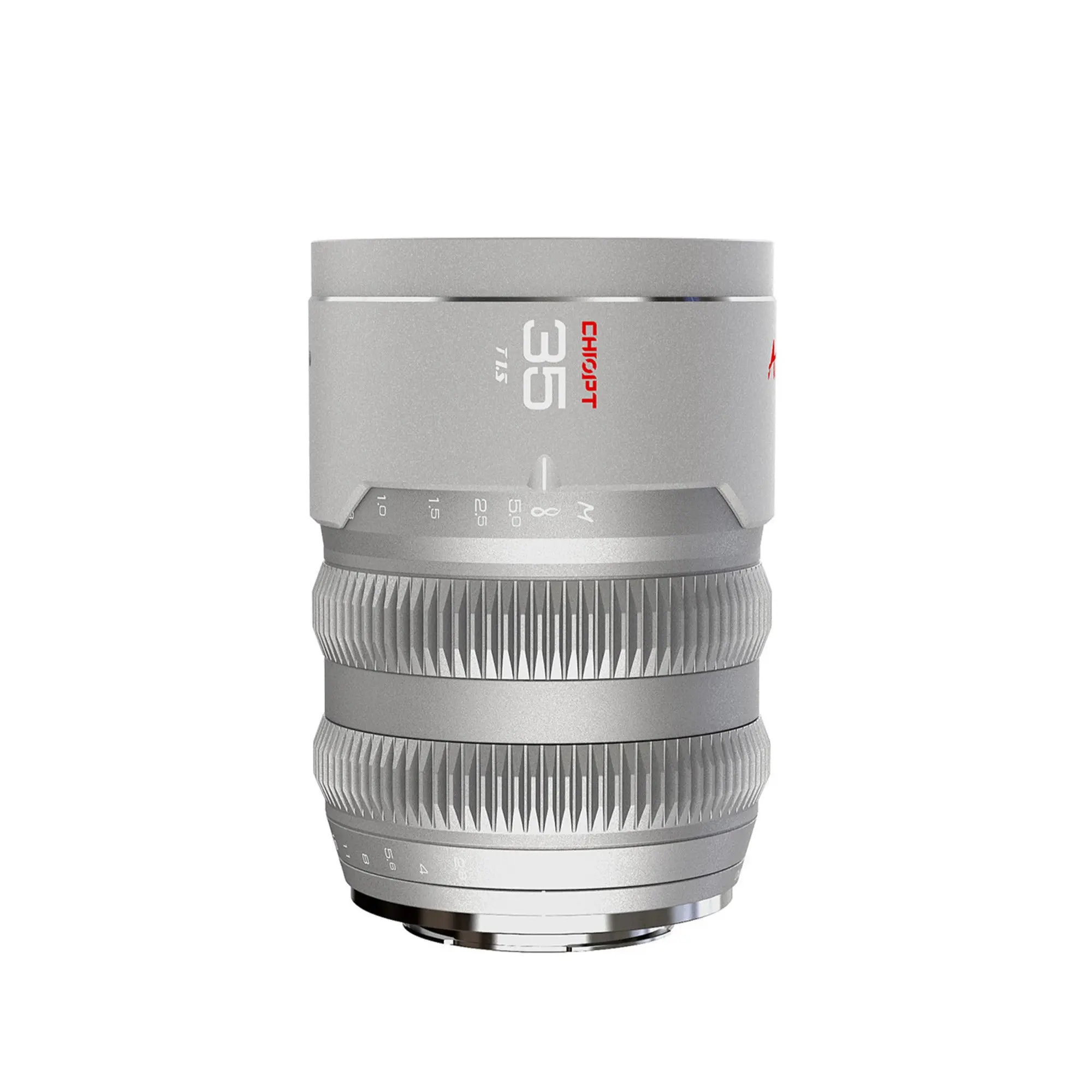 CHIOPT AURA 35mm T1.5 Cinema Lens (Sony E) Full-Frame with Superfast Aperture and Low Distortion
