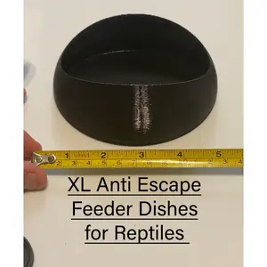 XL Anti Escape Feeder Dishes for Reptiles