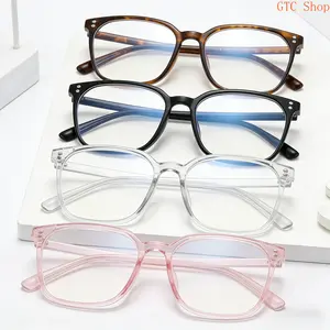 4-Pack Blue Light Blocking Glasses for Women – Trendy Leopard Print & Fashion Frame Set, Flattering Face Slimming Design, Viral Internet Celebrity Style Eyewear for Screen Use, Work, Study & Daily No-Makeup Wear tiktokshopspringglowup