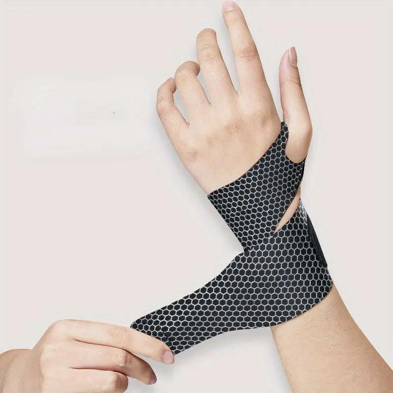 1pc Ultra Thin Wrist Brace Sport Slim Carpal Tunnel Support For Men And Women Adjustable Lightweight Breathable Wrist Protector Wrist Wraps