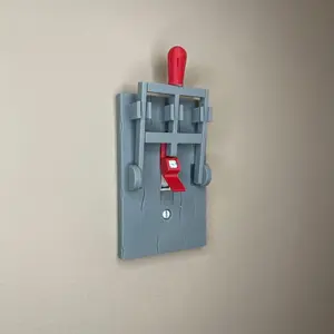 COD Zombies Inspired Lever Light Switch- RK3D - Room Décor - Gift for COD Zombies lovers - Gift for Gamers