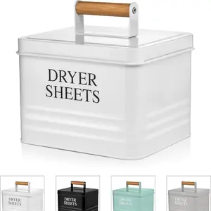 Calindiana Dryer Sheets Holder – Stylish Laundry Room Organizer