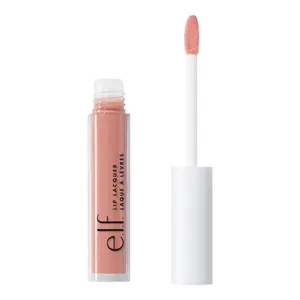 e.l.f. Lip Lacquer, Hydrating Lip Gloss, Non-Sticky Ultra-Shine with Vitamin A & E, Vegan & Cruelty-Free, Wild Rose