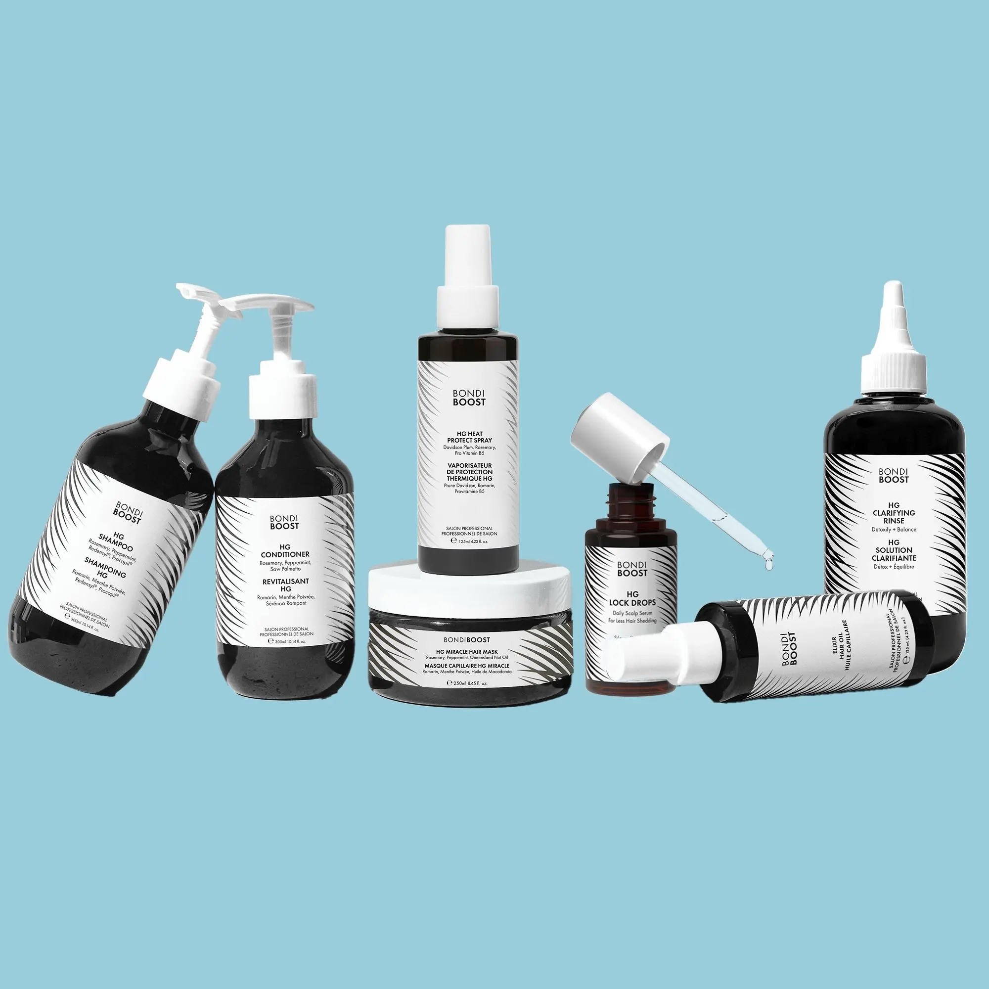 HG ANTI-THINNING SUPER SYSTEM - Clean Haircare System for Fuller, Thicker Looking Hair, Add Volume, Cleanse, Scalp Care & More - TikTok Exclusive