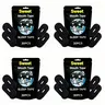 Black Medical Grade Silk/Satin Mouth Tape (30 Strips, 1 Bag) - Sensitive, Latex-Free Sleep Aid with Gentle Adhesion, Hypoallergenic, Breathable Snoring Prevention, Nasal Relief, Improved Nasal Oxygen Intake, Rest & Recover Aid, Sweet Sleep Support