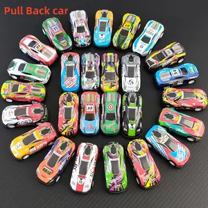 12pcs Mini Spring Pull-Back Car Toys Bulk, Party  Racing Toys, Thanksgiving & New Year Gifts, Gift Bag Fillers for Boys and Girls