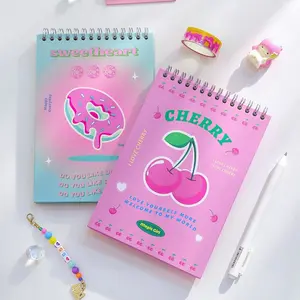 365-Day Planner Notebook, Weekly Schedule Organizer, Time Management Journal, Self-Discipline Diary, Handwritten Coil Binding