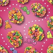 NERDS Gummy Clusters, Candy, Rainbow, Crunchy and Gummy, 18.5 oz