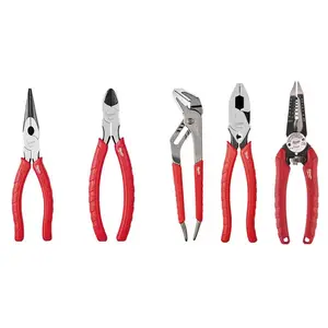 Electrician'S Pliers Hand Tool Set (5-Piece) Milwaukee Electrician'S Pliers Hand Tool Set (5-Piece) Milwaukee