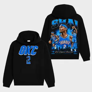 Shai Gilgeous-Alexander 2 Premium Cotton Oversize Hoodie Sweater T-Shirt , The SGA Hoodie Sweater T-Shirt, The Thunders Hoodie Sweater T-Shirt , Sunday Basketball Hoodie Sweater T-Shirt , Game Day Hoodie Sweater T-Shirt , Game Day Outfit
