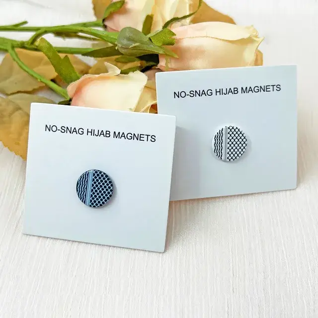 Hijab Magnets - Keffiyeh Pattern No Snag