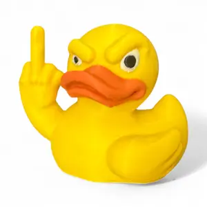 Quack Off Duck – 3D-Printed Duck with Sass, Attitude & “Talk to the Feather” Vibe