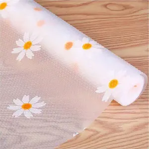Easy-Cut Non-Adhesive Liner - Flexible Clear Mat For Custom Shelf & Drawer Protection