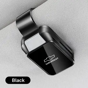 Car Sun Visor Glasses Clips, Interior Eyeglasses Storage Holder, Fits Chevrolet Sail Aveo Cruze Malibu Spark Orlando Captiva Optra Trax Lacetti, Easy Installation