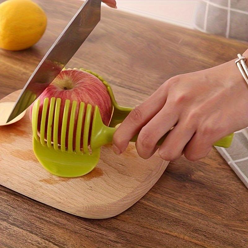 1pc Multifunctional Vegetable and Egg Slicing Tool, Suitable for Cutting Eggs, Potatoes, Tomatoes, Apples, Portable Outdoor Kitchenware, Essential Kitchen Utensil - Easy-to-Use Kitchen Gadget