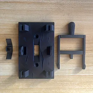 Gothic horror themed wall switch plate decoration with pull chain, perfect for holiday decorations, parties, and get-togethers, adding interactivity and fun.