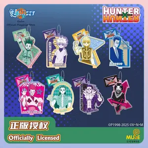 New Genuine Nullset Hunter X Hunter Blind Box Killua Acrylic Stand Keychain Mystery Box Hunter X Hunter Standee Peripherals Toy